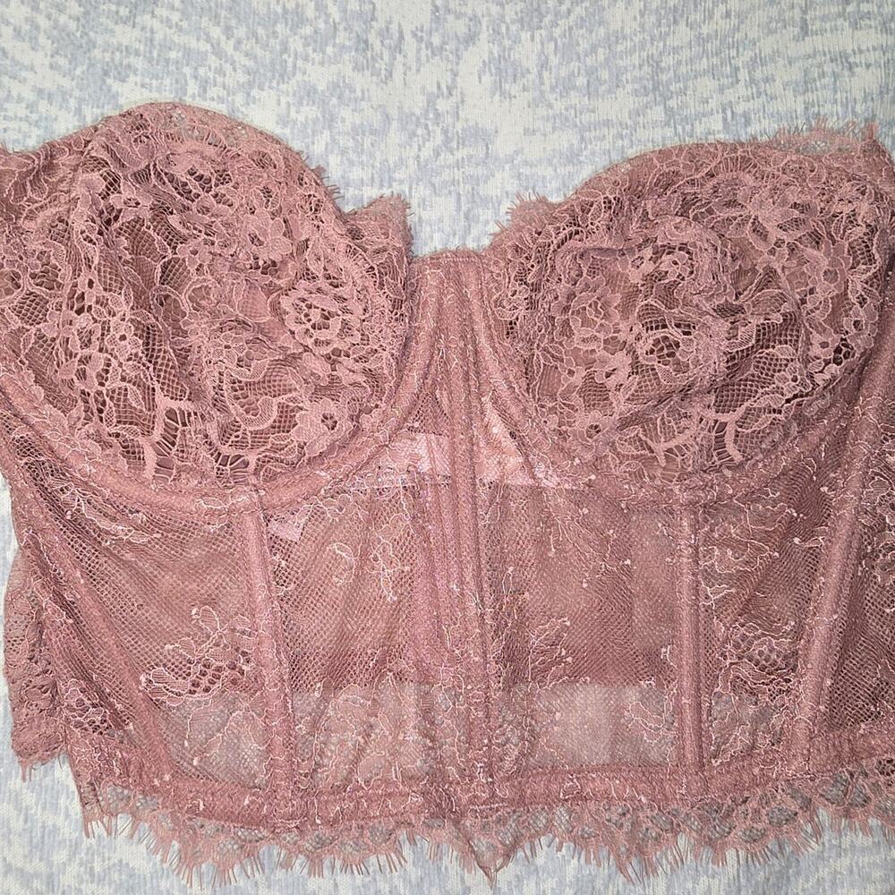 Victoria's Secret Dream Angels lace corset 36D NWT MSRP $69.50